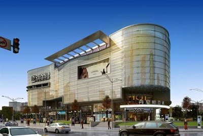 广州晶石灵专卖店入驻郑州人民路丹尼斯百货，钢架结构彰显现代美学